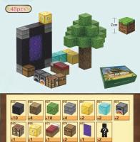 Bloques De Construcción Magnéticos Creativos Bricks Escena Famosa Del Mundo DIY Juguete Para Niños Y Adultos Regalo De Navidad - details 4