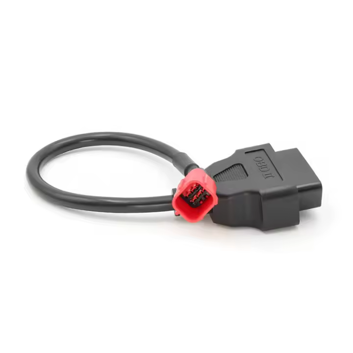 Cable adaptador OBD2 para motocicleta de 6 pines a 16 pines apto para cable adaptador para motocicleta de 6 pines - 1