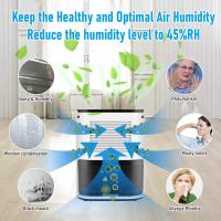 Deshumidificador Eléctrico 1200ML Deshumidificador de Aire Absorbedor de humedad Tanque de Agua Mini deshumidificador portátil Deshumidifier antimoho para el hogar 1 Pieza - details 2