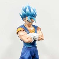 Figura De Acción Dragon Ball 31cm Vegetto Postura De Abrazo Al Pecho Super Saiyan Figura Gk Pvc Modelo Estatua Regalo De Navidad Para Adolescentes Y Adultos - details 3
