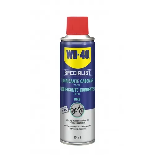 WD 40 WD-40 Bike Lubricante de Cadenas All Conditions 250ml - Protección Contra la Humedad y la Corrosión - 1