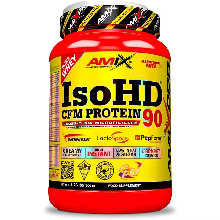 AMIX ISO HD 90 CFM 800g – Proteína de Suero Sin Lactosa y Bajo en Grasa  AMIX NUTRITION - 1