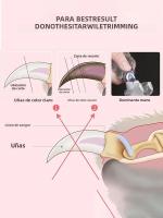 Tijeras De Uñas Para Mascotas Profesionales Con Luz LED Y Espejo Convexo Para Perros Y Gatos Suministros De Aseo De Peluquería - details 1