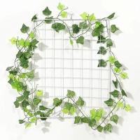 2.1M Artificial Hanging Plant Fake Vine Ivy Leaf Greenery Garland Para Decoración De Jardín Valla Exterior Bodas Fiestas Domésticas - details 9