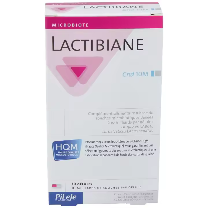 Suplemento Pileje Lactibiane Cnd 10M - 30 Cápsulas - 1