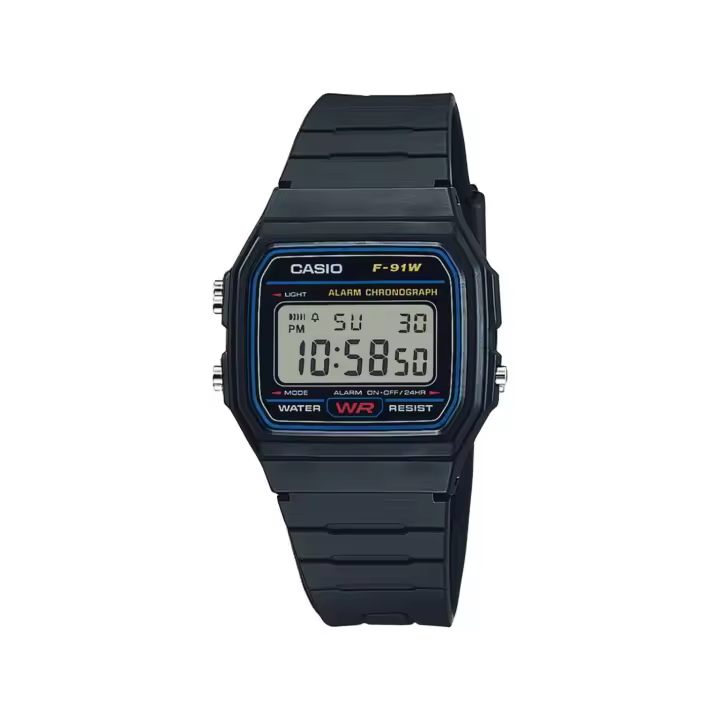 Reloj Casio Hombre Collection F-91W-1YER - 1
