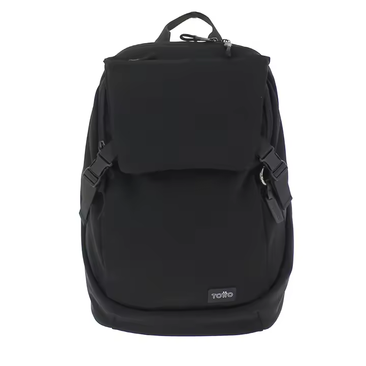 Totto España Mochila Casual Porta PC para Mujer Negro - Essent - 1