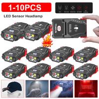 Lámpara De Cara LED Recargable USB Con Sensor Para Camping Y Pesca Luz De Trabajo Para Senderismo Clip Para Gorra 1-10 Piezas - details 19