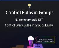 Bombilla LED Inteligente Tuya WiFi E27 12/15/18W Control Remoto Por App Color Ajustable Alexa Google Home Iluminación Interior - details 19