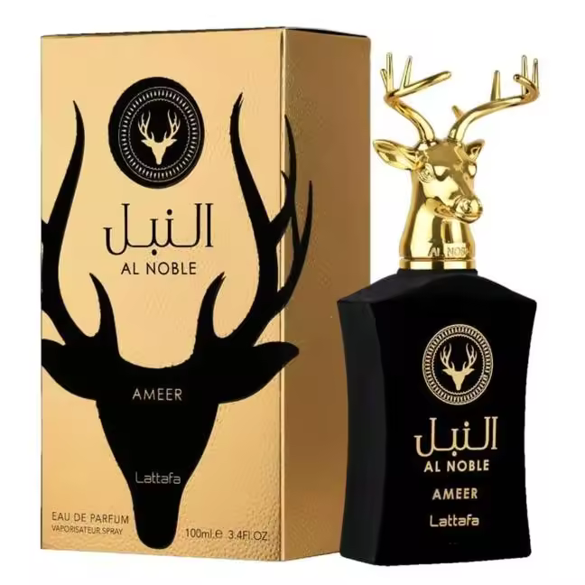 Perfume arabe de hombre Al  Noble Ameer 100ml,Fragancia masculina oriental ,lujosa, duradera, Perfume de hombre NOVEDAD - 1