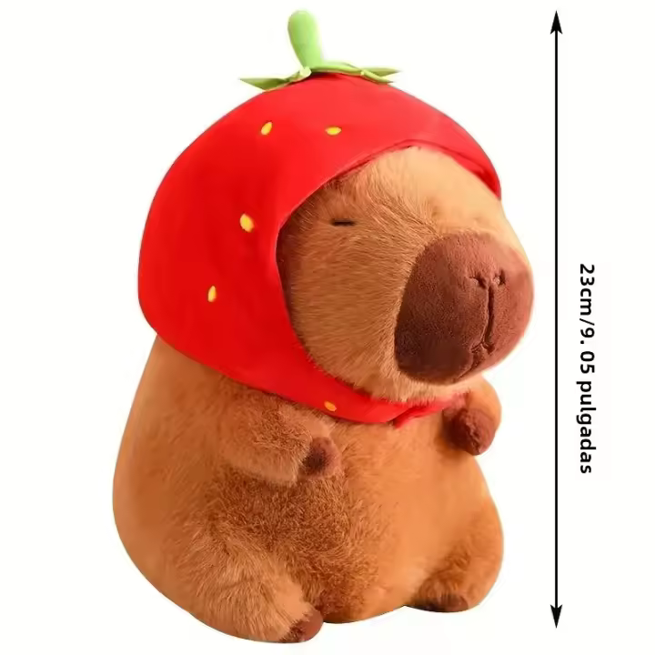 Muñeco De Peluche Capybara Kapibala 25-55CM Juguete De Internet Celebridad Muñeco Feo Lindo Para Niños Y Niñas Anime Kawaii - 1