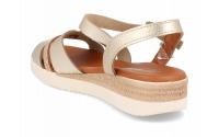 Sandalias Mujer de Piel con Plataforma y Detalle de Yute | Colección Confort 4854 Luce un estilo impecable este verano sin renunciar al bienestar de tus pies. Estas sandalias  españolas Digo Digo combinan una estética moderna con materiales de primera - details 1