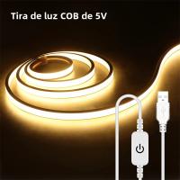 Tira De Luces LED Neón Toque USB 5V 120LED/M Dimmable Impermeable Para Silicona Tubo Habitación Cocina Decoración De Ambiente - details 1