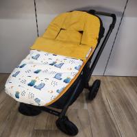 Dydados Saco carro bebé Universal Ecopiel Universal Happy con forro polar - details 4