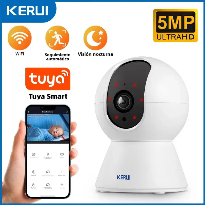 Panel De Alarma KERUI G20 WIFI GSM Con Sensor De Movimiento Y Puerta Control Remoto a Través De Tuya Smart Life APP Para Seguridad Doméstica - 1