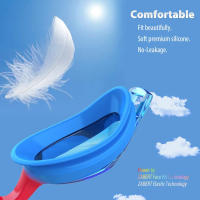 Gafas De Natación Para Niños Ajustables Y Coloridas Con Cinturón De Silicona Protección UV400 Incluye Tapones Para Oídos Y Nariz Para Piscina - details 5
