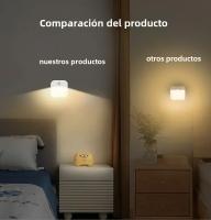 Lámpara Nocturna LED Con Sensor De Movimiento Recargable 1-4 Pack Adhesiva Y Magnética Para Dormitorio Escaleras Armario Cocina - details 11