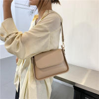 Bolso De Hombro Para Mujer De Moda En Cuero PU Color Sólido Bolso De Armpita Diseñador Bolsa De Mano Y Monedero Para Niñas - details 2