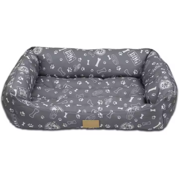 TIENDA EURASIA - Cama para Perros de Poliester con Interior con Comodas Fibras de Algodon - 1