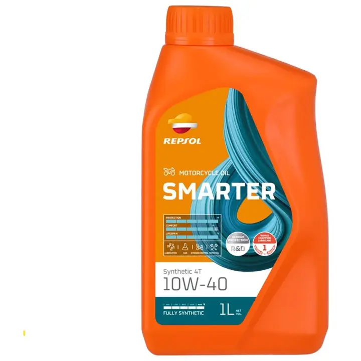 Repsol Aceite De Motor Smarter 4t 10w40 Synthetic 1l - 1