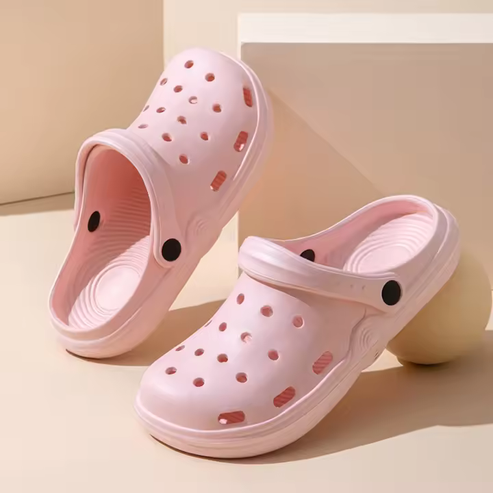 Zapatillas De Mujer Para El Verano Antideslizantes De EVA Para El Hogar Jardín Playa Exterior Con Plataforma Cómodas Y Modernas - 1