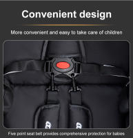 YAZOCO - Cochecito de bebé plegable con marco de aluminio, carrito de lujo 3 en 1, coche alto para recién nacidos con gran espacio cómodo - details 24