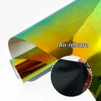 Pegatinas De Coche Vinilo Impermeable Doradas Arco Iris Láser Para Motocicletas Y Cuerpo Del Coche Accesorios De Modificación De Coche PVC Sin Químicos Peligrosos - details 6