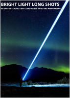 Linterna LED Recargable USB Multifuncional Con Zoom Telescópico Y Luz Brillante Para Exteriores Impermeable - details 4