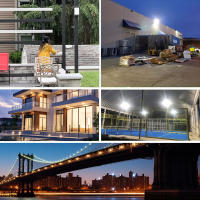 Lámpara De Pared Exterior LED Para Jardín Proyector De Luz De Inundación Reflector IP66 Aluminio 10W 20W 30W 50W 100W Para Calle - details 13
