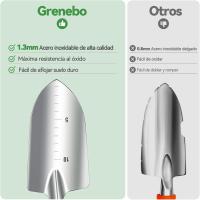 Juego de herramientas de jardinería de 9 piezas, juego de jardinería para adultos de Maple inoxidable, Kit de jardinería, Bolsa de jardinería, Tijeras de Podar, Pala de jardinería, Guantes, espátula y rake de mano, etc. - details 1