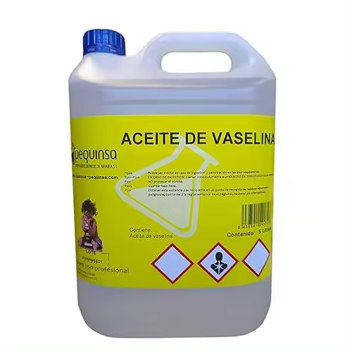 Aceite de Vaselina. Alta Pureza >99%. Envase 5 Litros. - 1