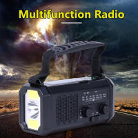 Radio De Emergencia Portátil Con Solar AM/FM Radio De Clima SOS Alarme Luz LED Impermeable Para Camping Al Aire Libre - details 1