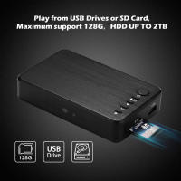 Reproductor De Medios HD 4K Video 1080P H.264 USB HDD Para Transmisión Publicidad Exhibición Salida AV/HD-MI/VGA Incluye Control Remoto - details 10