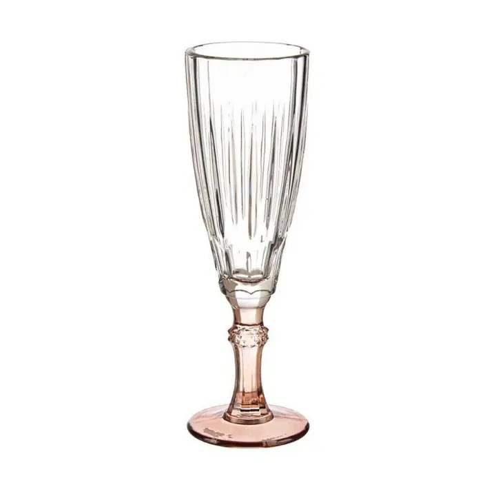 Copa de champán Vivalto Exotic Marrón Cristal 170 ml - 1