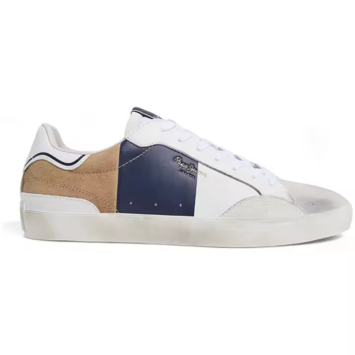 Zapatillas Pepe Jeans Lane Sailor para hombre en color blanco - 1