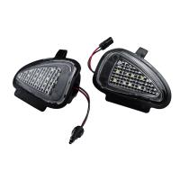 Luces LED under Mirror Para VW Golf MK6 Jetta MK4 Passat Eos Sharan Touran Tiguan Blanco Xenón 6000K Impermeables 12V Directo Reemplazo - details 1