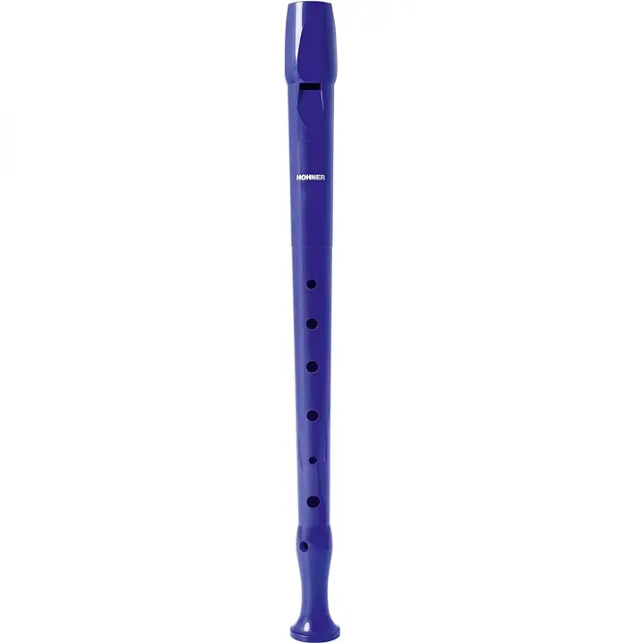 Flauta Hohner con funda plastico 9508  Azul - 1