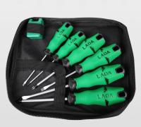 Kit De Destornilladores LAOA Con Bolsa De Lona Y Magnétizador De Destornilladores Cr-V De Multiple Tamaño Y Tipo De Cabeza Phillips Y Clavijilla Herramientas Manuales Magnéticas - details 3