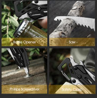 Multiherramienta Maarten 9-en-1 Con Cuchillo De Bolsillo De Acero Inoxidable Herramienta Móvil De Sobrevivencia Con Destornillador Y Aretes - details 7