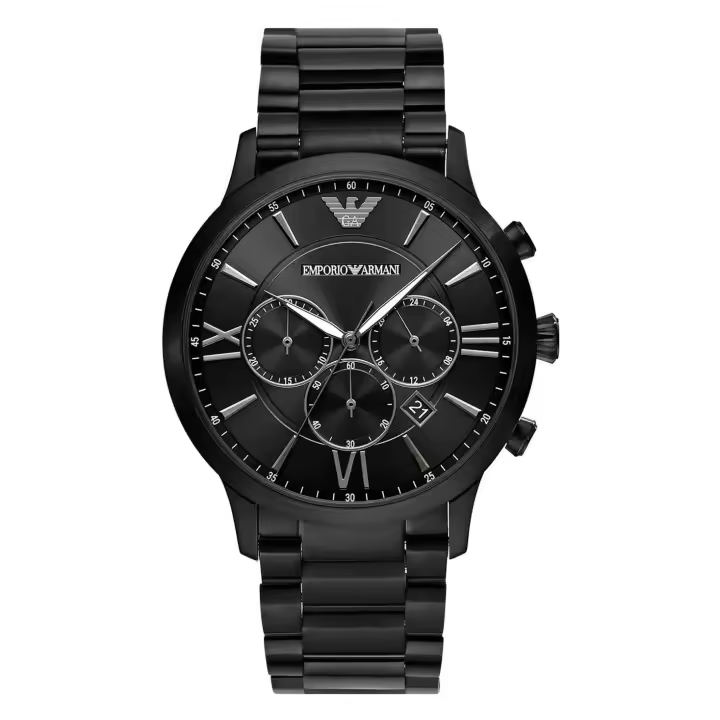 Emporio Armani Reloj hombre AR11349, con calendario, Incluye Caja Original, Diámetro: 43MM - 1