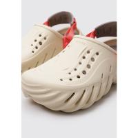 Crocs ECHO CLOG Zueco Plano Hombre Blanco - details 1