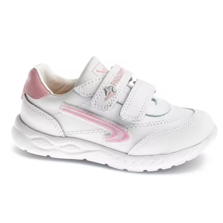 Deportiva niña blanco Pablosky 297007, puntera reforzada, velcro, suela antideslizante, plantilla antibacteriana - 1