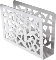 2 piezas de toalla familiar o Mostrador de cocina, toallero de acero inoxidable, dispensador de toallas de papel modelado botánico y estilo a cuadros (Plata) - details 1