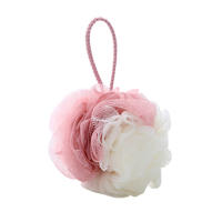 1Pc Esponja De Ducha Suave Con Red Malla Para Crear Bolitas De Jabón Exfoliante Para El Cuerpo Y Limpieza De Espalda Accesorio De Baño - details 4