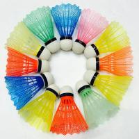 Juego De 6pcs Bolas De Badminton Para Entrenamiento Plástico Accesorios Deportivos Para Jugar Shuttlecock Material De Cabeza Poliéster Espumado - details 4