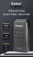 Kit De Pelacabelos Profesional Kemei KM-2296 KM-2299 KM-1102 Máquina De Afeitar Eléctrica Para Hombres Trimmer Sin Cable Con Indicación De Carga Ajuste De Longitud De Corte Material De Hoja De Aluminio - details 21