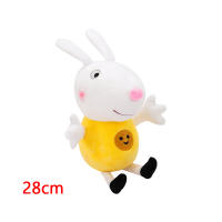 Muñeco De Peluche Peppa Pig 28cm Forever Friends Con Edmund Elefante Pedro Caballo Suzy Oveja Y Zoe Cebra Regalo De Cumpleaños Para Niños - details 4
