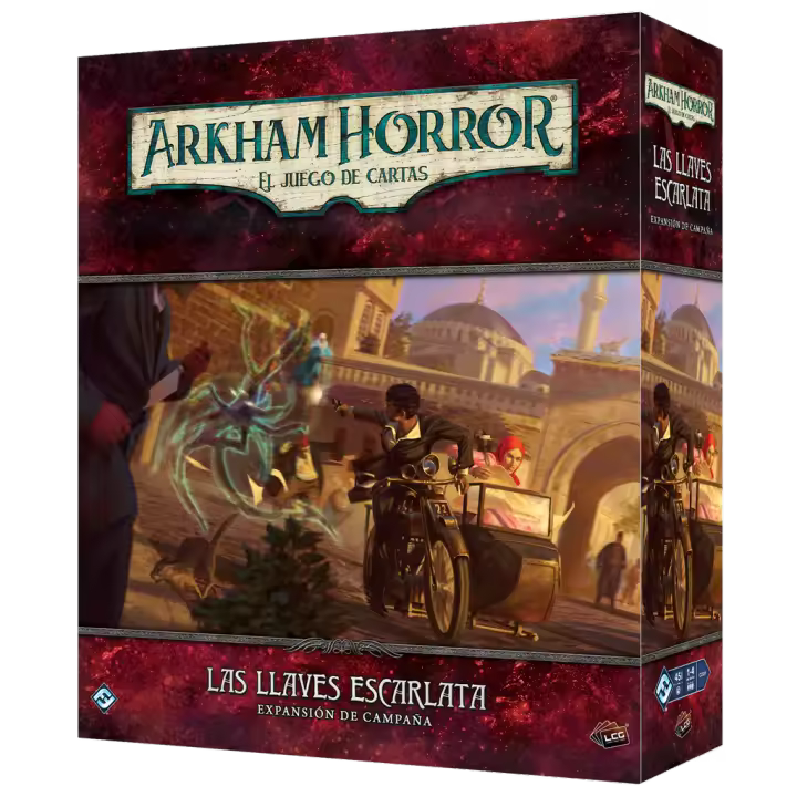 AH LCG: Las Llaves Escarlata exp. campaña Fantasy Flight Games  Arkham Horror LCG - 1
