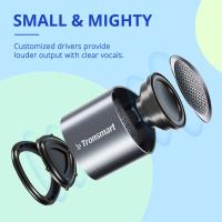 Altavoz Bluetooth Mini Tronsmart Nimo, Máximo 8W, Caja de Música Resistente al Agua IPX7, 12 Horas de Tiempo de Reproducción, Emparejamiento Estéreo, Altavoz Inalámbrico Portátil Pequeño para Ducha, Viajes al Aire Libre, Negro - details 1
