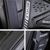 Bolsa De Sillín Para Bicicleta Impermeable Pequeña Almacenamiento Negro Kit De Accesorios Trasero Reflectante MTB Carretera - details 19